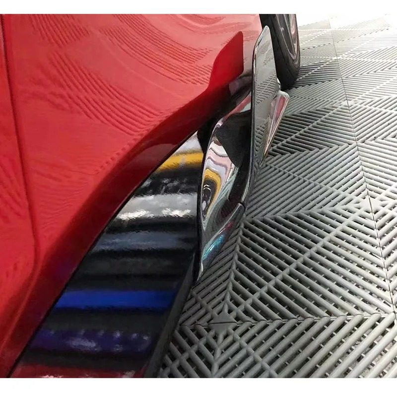 High Quality Fast Delivery Whole Sale Price Wet Carbon Fiber Cap Side Skirt Body Kits for  488
